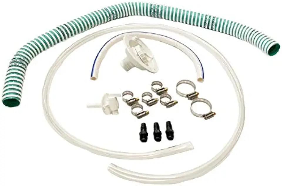 A.A Fresh Water Tank Accessory Hose Connection Kit - RV, Concession, Trailer, Camper