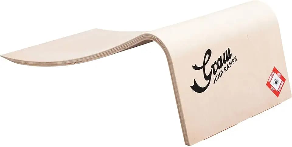 Graw Jump Rampe (Buche) Jugend Unisex, Naturholz, 855025 cm
