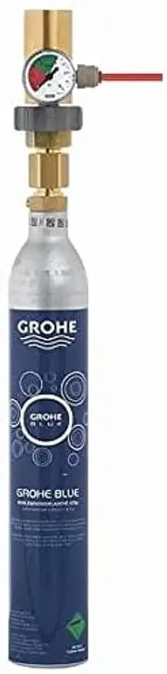 GROHE Blue Accessories für die Küche, Adapter auf 425g CO2 Flasche für Grohe Blue Professional, 40962000, Gold