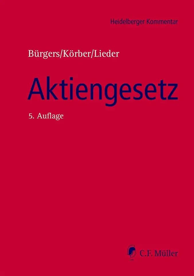 Aktiengesetz (Heidelberger Kommentar)