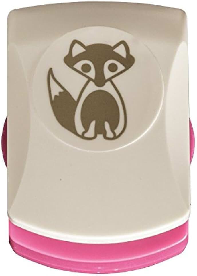 Ideen mit Herz Stanzer | Prägestanzer XL | Fuchs | Motivgröße: 4 cm x 4,9 cm | Motiv-Locher für Papier | Basteln für Kinder