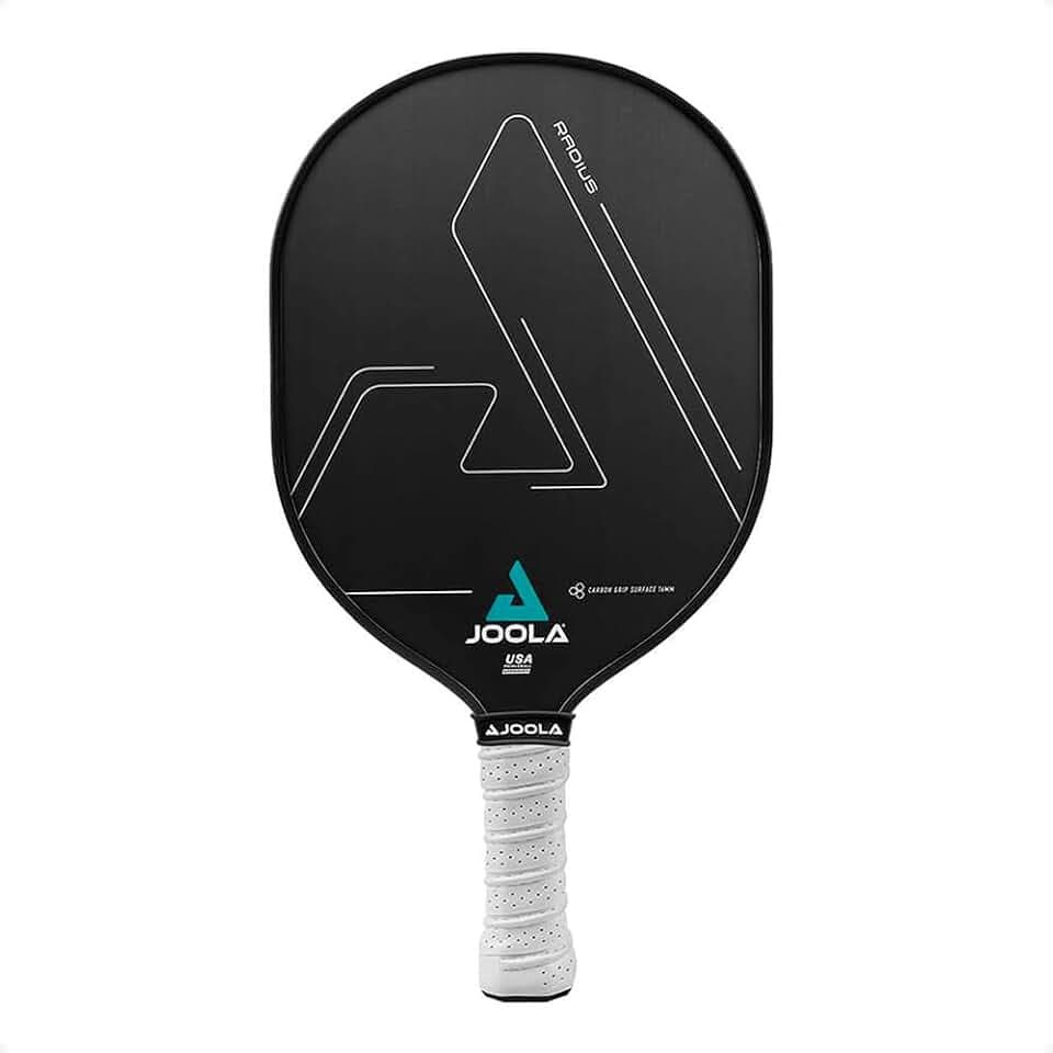 JOOLA Radius Pro Pickleball-Paddel mit strukturierter Carbon-Griff-Oberfläche – schafft mehr Spin und maximale Kontrolle – größter Sweetspot – Pickleball-Schläger mit Response-Polypropylen-Wabenkern