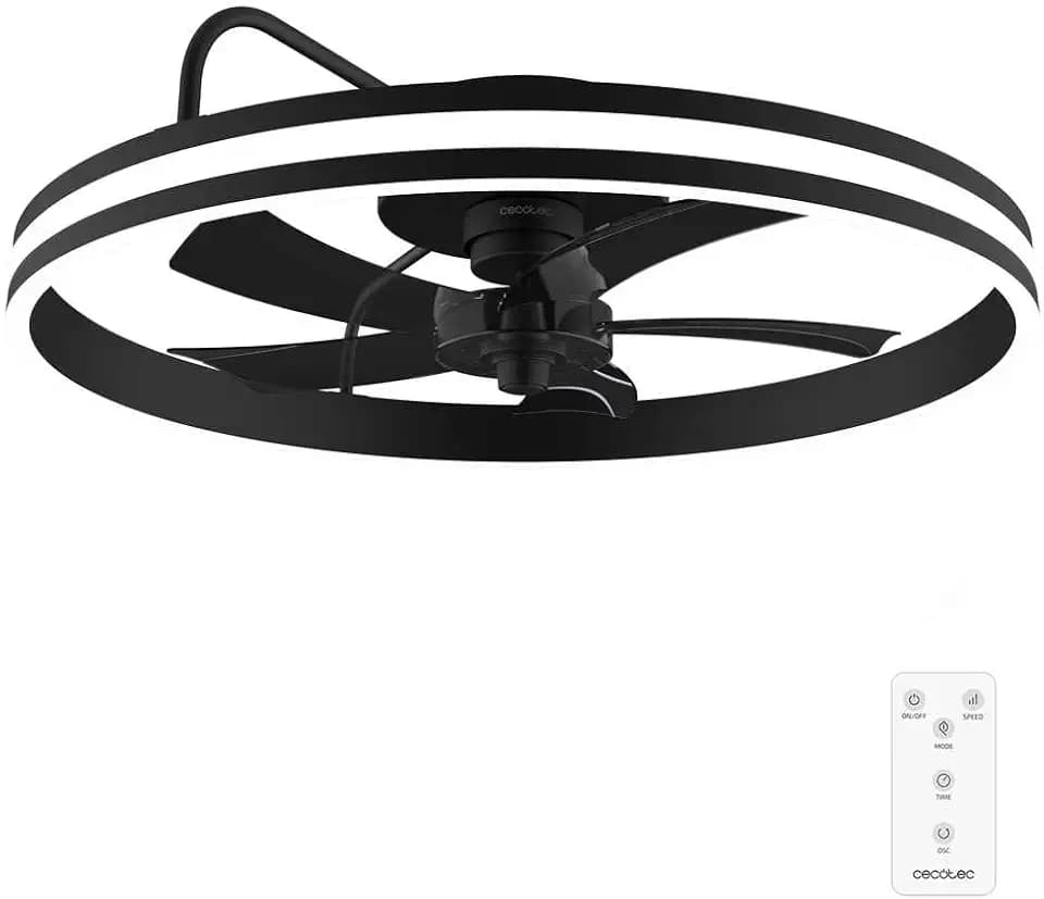 Cecotec Deckenventilator EnergySilence LampAero 650 FlowLight, 56 cm