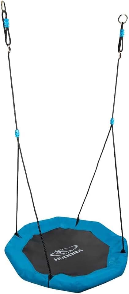 Hudora 72167/00 Nestschaukel, schwarz/blau, 90