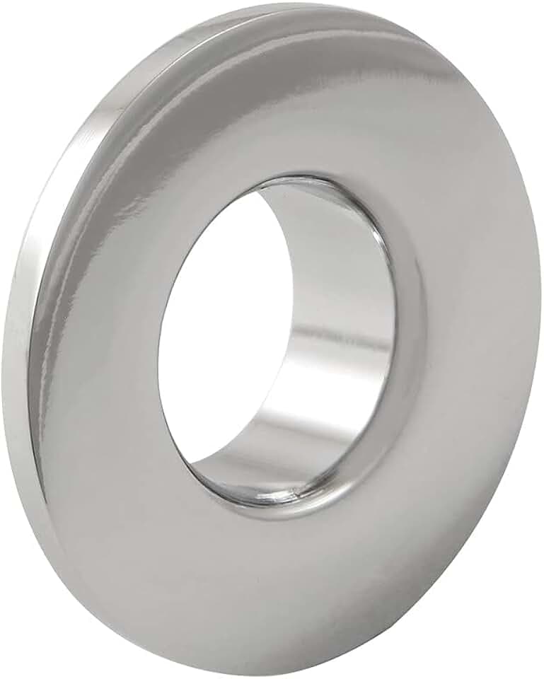 Kingston EVF1111 Sink Overflow Hole Cover Ring, Polished Chrome