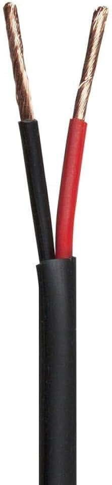 Monoprice Speaker Wire/Cable - 100 Feet - 16 AWG 2 Conductor CMP-Rated | UL Plenum Rated, 100 Percent Pure Bare Copper with Color Coded Conductors - Nimbus Series