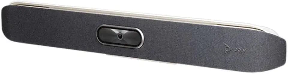 Poly - Studio X50 (Polycom) with TC8 Touch Controller - 4K Video & Audio Bar - Conferencing System for Mid-Size Meeting Rooms - Works with Teams, Zoom & more
