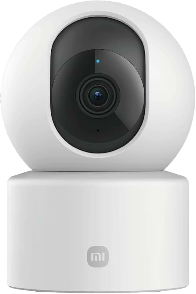 Xiaomi Smart Camera C301 Überwachungskamera mit 2K Auflösung 2304p (3MP), 360°, Nachtsicht, Bewegungserkennung mit IA, unterstützt SD-Karte, Weiß