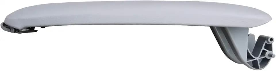 Deckel für Armlehnen kompatibel mit Audi A4 B6 B7 2000-2008, PU Leder (Grau)