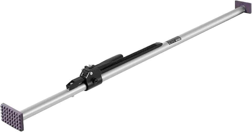 VEVOR Cargo Bar Ratschen Ladestange verstellbar 1499-1854 mm, Ladeflächenstange Ladestabilisator aus Stahl mit rutschfesten Fußpolstern, ausziehbare Stützstange für Pickup Trucks SUV Minivan
