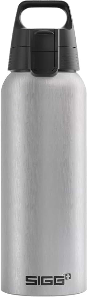 SIGG - Alu Trinkflasche - WMB ONE - Made in Switzerland - Kohlensäure geeignet - Auslaufsicher - Federleicht - BPA-frei - Outdoor - 0,75L und 1L
