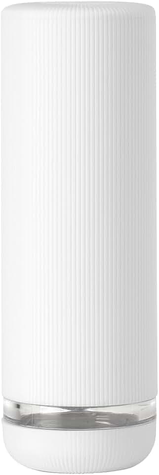 Brabantia Spülbecken Seifenspender - Tropfsicherer Spender für Spülmittel - Zubehör mit Einfachem Nachfüllen, Strukturierte, rutschfeste Oberfläche - Fresh Weiß, 200 ml