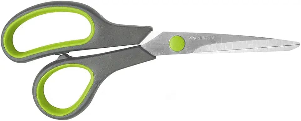 Nirosta Softgriff-Schere für Küche, Haushalt & Arbeitsplatz – Extra scharfe Edelstahl-Klingen, Ergonomischer Softgriff, Langlebig & Rostfrei