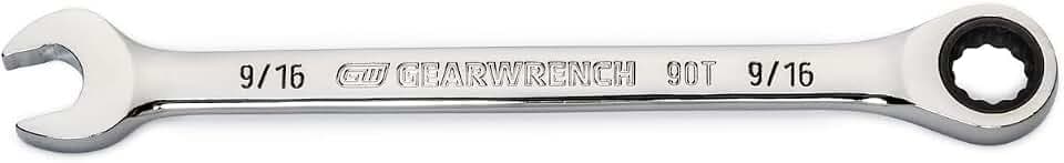 GEARWRENCH 9/16" 90T 12 Point Ratcheting Combination Wrench | 86946