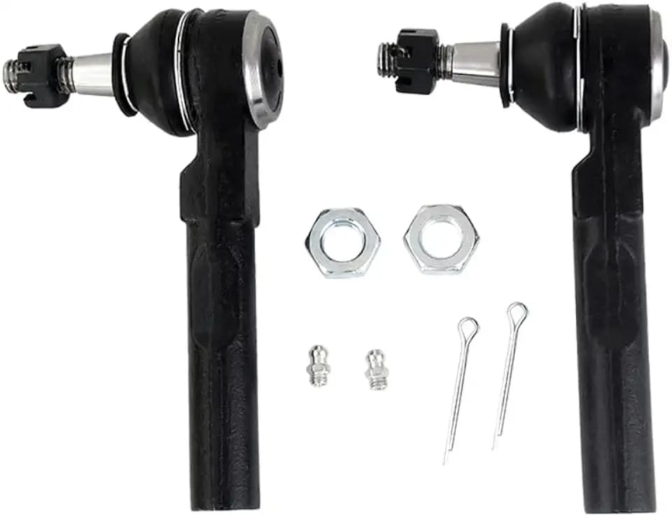 Front Outer Tie Rod Ends for 2004-2012 Chevy Malibu, 2005-2010 Pontiac G6, 2007-2009 Saturn Aura Tie Rod Ends ES800086 (Left & Right)