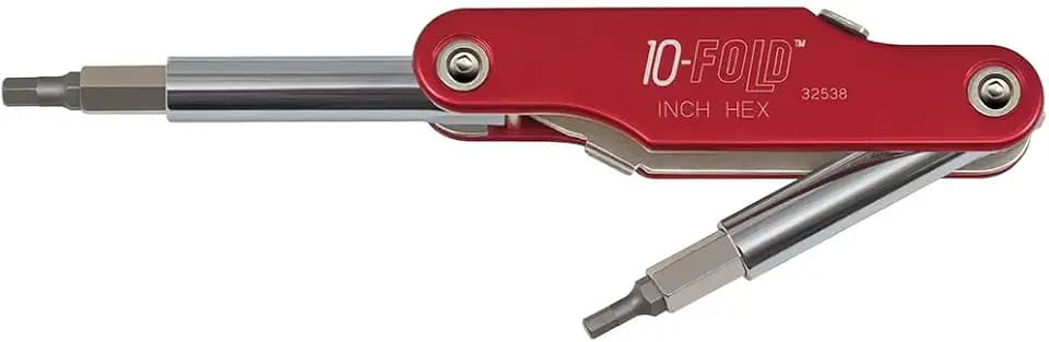 Klein Tools 32538 10-fach Schraubendreher/Nuss-Schraubendreher, fraktionierter Sechskant