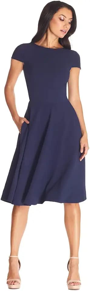 Dress The Population Women's Livia Midi High Dress
