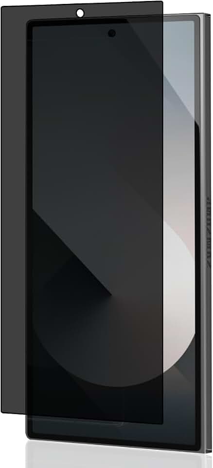 Teenrpov für Samsung Galaxy Z Fold 6 Panzerglas Sichtschutz, 1 Stück 9H Härte Schutzglas Sichtschutzfolie, Anti-Spy Privacy Screen Protector für Galaxy Z Fold 6 Schutzfolie, Bläschenfrei