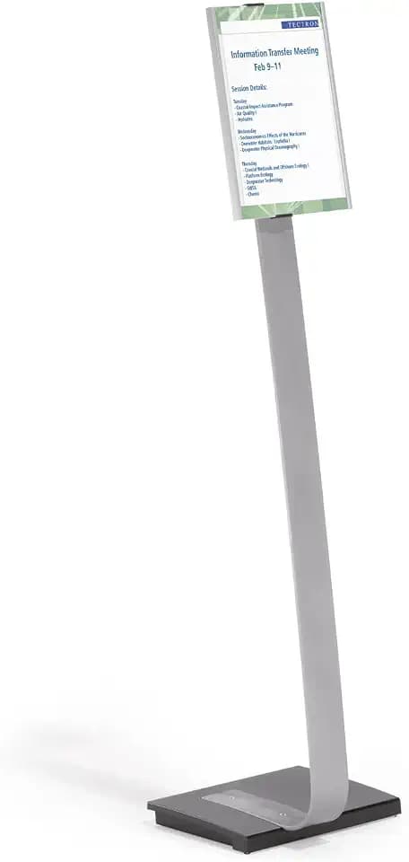 Durable Präsentationsständer Info Sign Stand A4, für Hoch- und Querformat, 481223