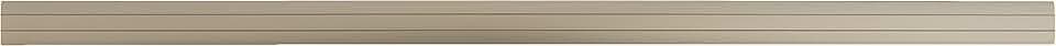 Alberts 491482 Übergangsprofil | selbstklebend | Aluminium, edelstahlfarbig eloxiert | 900 x 38 mm