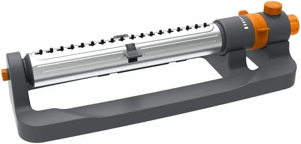 Oscillating Water Sprinkler for Yard, Lawn Adjustable Sprinkler for Garden