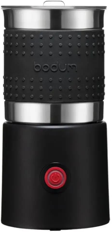 Bodum Milchaufschäumer, Schwarz, 10,3 x 10,3 x 21,1 cm