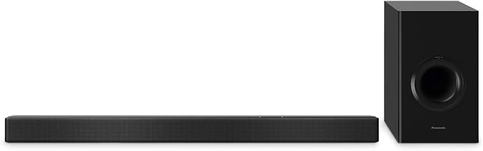 Panasonic SC-HTB510EGK 2.1 Soundbar mit Subwoofer (Google Chromecast Audio, Multiroom Soundbar, HDMI ARC, Bluetooth, 240 Watt RMS) schwarz