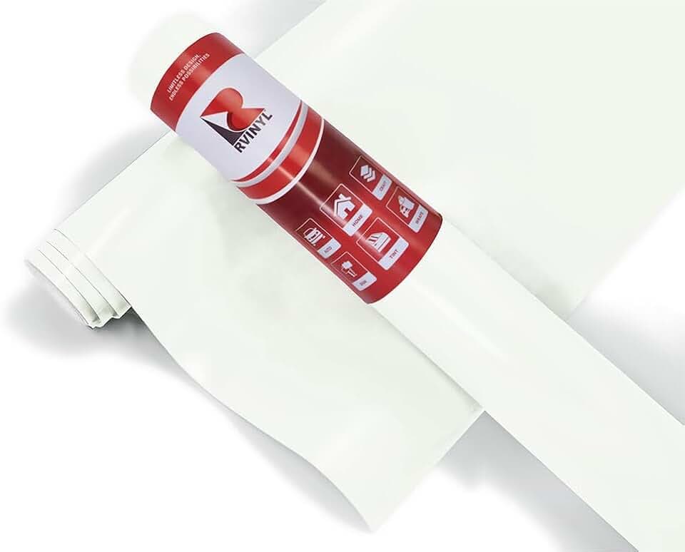 3M 2080 Series S10 Satin White - 5ft x 1ft - 5sq ft - Dual Cast Car Wrap Vinyl Film and Controltac Air Release Adhesives - Bubble Free Sheet Roll for Vehicles, Rims and Signs