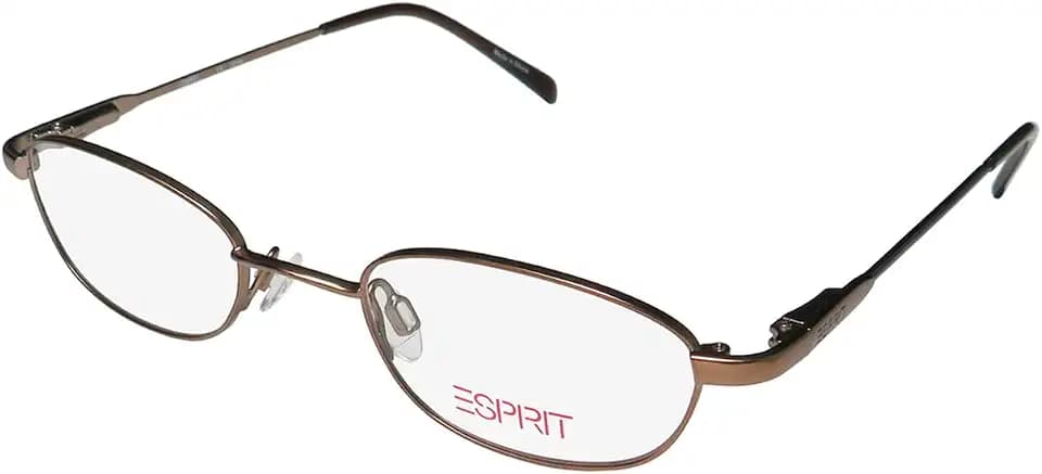 ESPRIT 17393 Womens/Ladies Oval Full-rim Spring Hinges Eyeglasses/Glasses