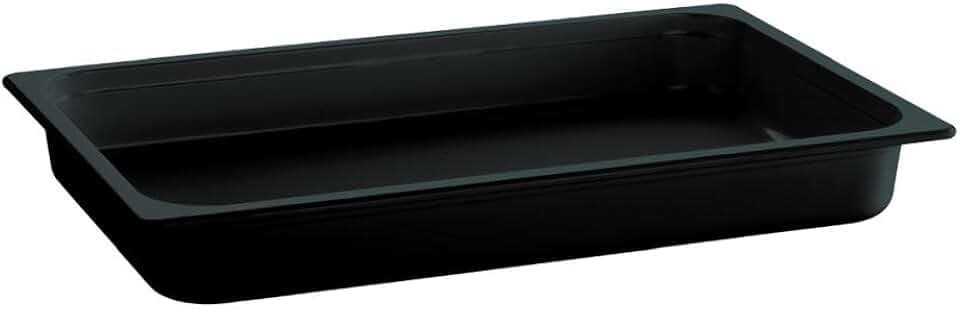 APS 83758 GN 1/1 Behälter "ECO LINE", 53 x 32,5 cm, Tiefe 65 mm, 7,1 Liter, Melamin, schwarz