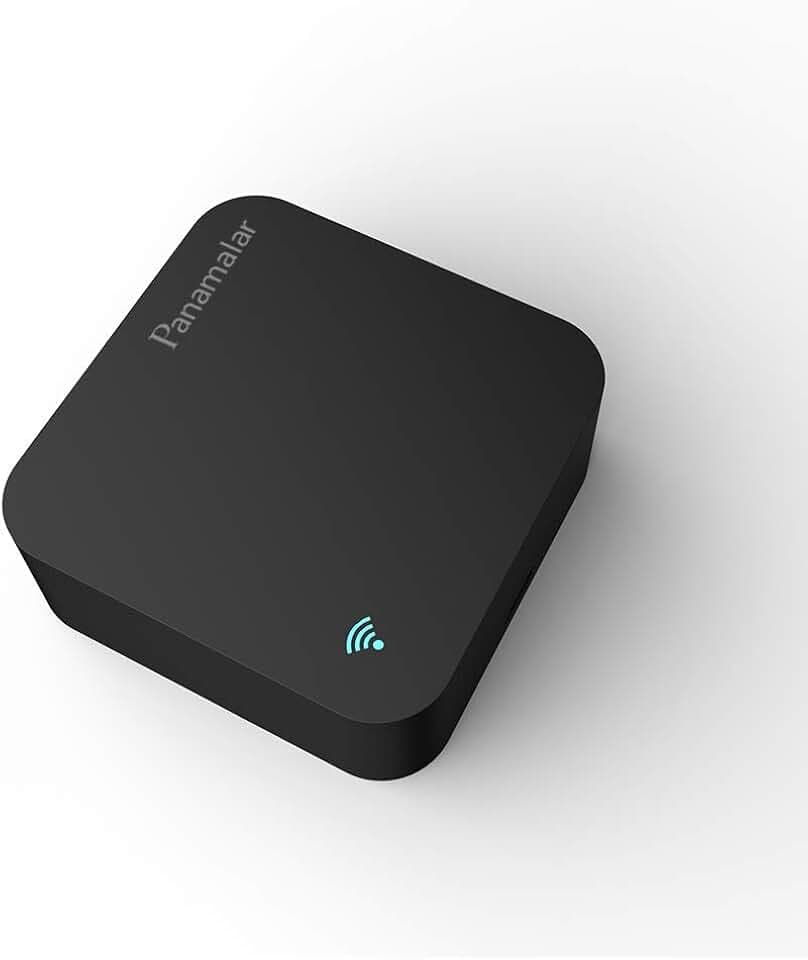 Panamalar Smart Fernbedienung IR Universal WiFi Home Automatisierung Steuerung kabellos kompatibel mit Alexa und Google Home gesteuert Home Geräte TV Klimaanlage DVD für Apple Android Smartphones
