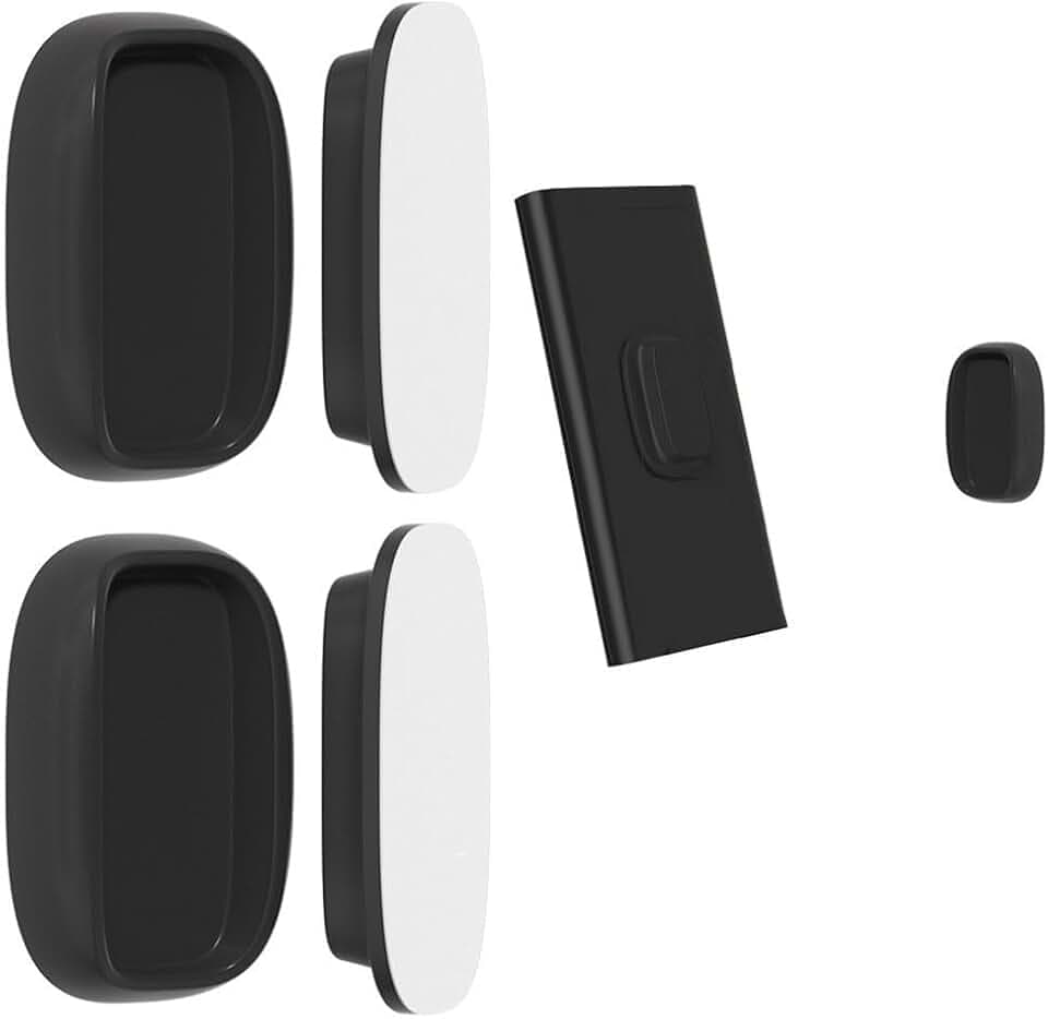 Magnetic Router Holder for GL.iNet MUDI 7 GL-E5800, RoamWiFi 4G R10, SIMO Solis Edge, NETGEAR Nighthawk M7, GlocalMe Numen Air | [2 Pack] Adhesive Magnetic Silicone Wall Mount Router Holder