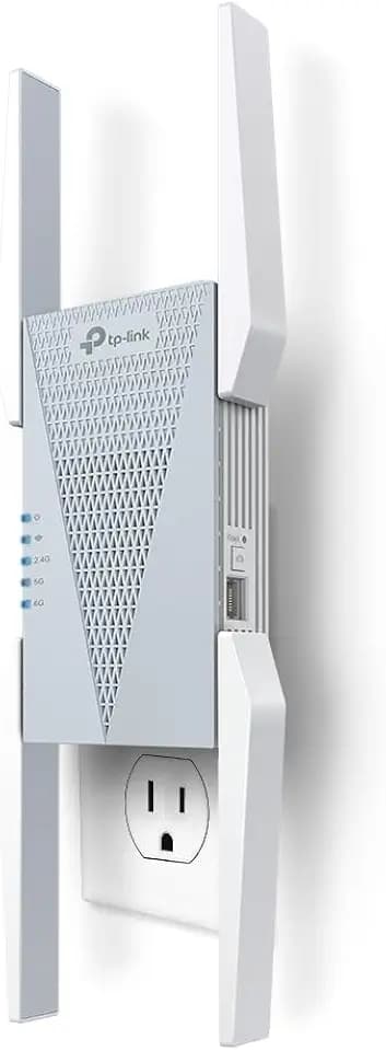 TP-Link RE813XE AXE5400 Wi-Fi 6E Tri-Band Range Extender w/Ethernet Port