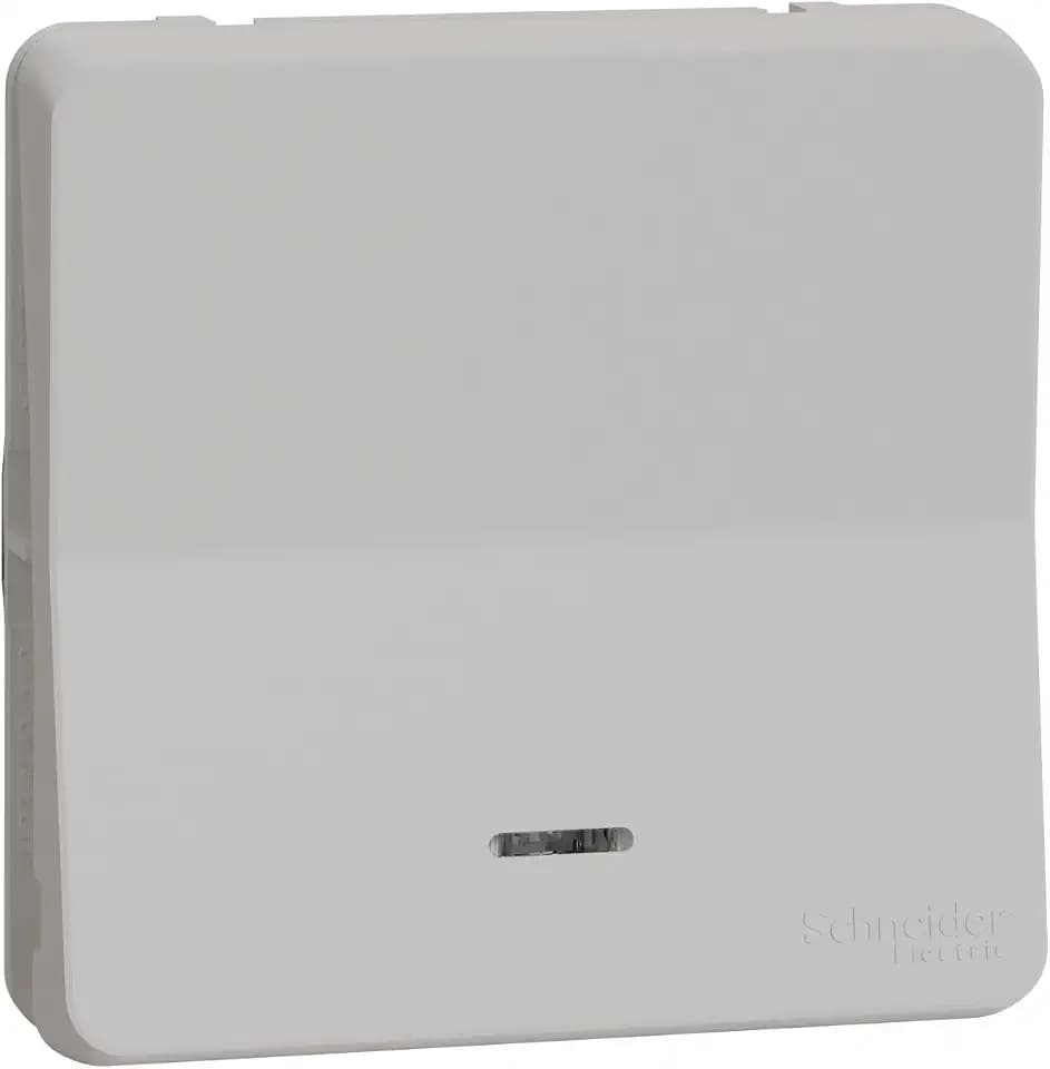 Pulsador con LED Blanco