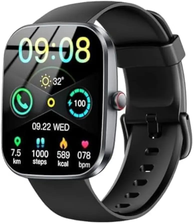 Soudorv Smart Watch, 1.91" HD Smartwatch for Men Women, 2026 Fitness Watch (Answer/Make Call), Pedometer/Sleep Monitor/Heart Rate/110+ Sport Modes/IP68 Waterproof, Fitness Tracke for Android iOS