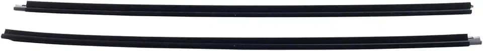 TRQ Front Driver & Passenger Side Outer Door Window Belt Weatherstrip Kit