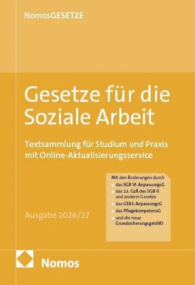 Gesetze für die Soziale Arbeit: Textsammlung für Studium und Praxis mit Online-Aktualisierungsservice