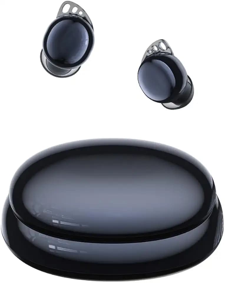 MS216 Schlaf Ohrhörer Bluetooth 6.0 Leichtgewicht-Kopfhörer im Ohr, Mini-Schlafkopfhörer mit flachem Design für Seitenschläfer, Ohrstöpsel zum Schlafen, blockiert Schnarchgeräusche, 60h Akku, HD-Anruf