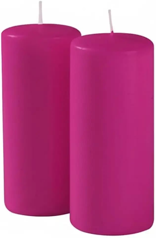 Risthò 56202_16 Kerzen, Wachs, Fuchsia, Einheitsgröße