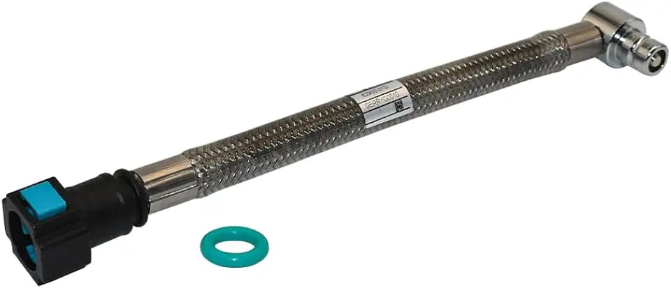 62900-01D GEPTYERR EFI Fuel Gas Line Compatible With 2001-2017 Harley Softail Fat Boy Lo Touring Heritage Springer 2007 Electra Glide Road King (Note Does Not Fit Duece Models) Replace 62900-01C