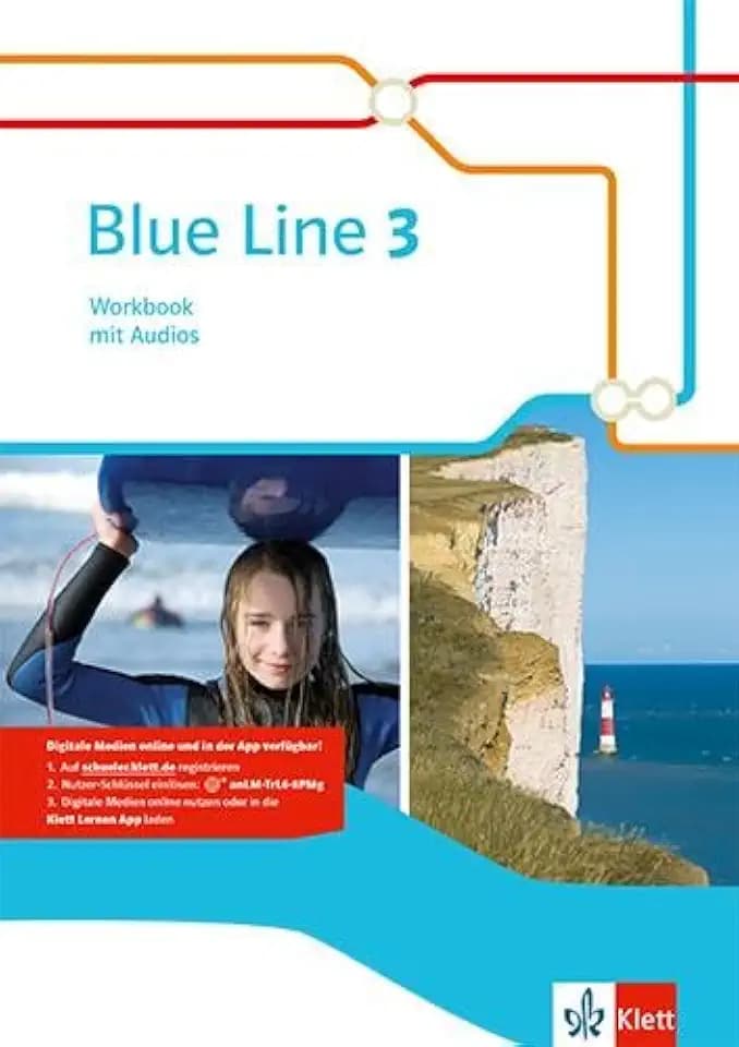 Blue Line 3: Workbook mit Audios Klasse 7 (Blue Line. Ausgabe ab 2014)