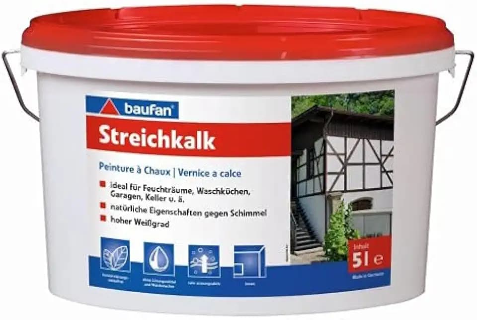 Baufan Streichkalk Gebrauchsfertig 5 L
