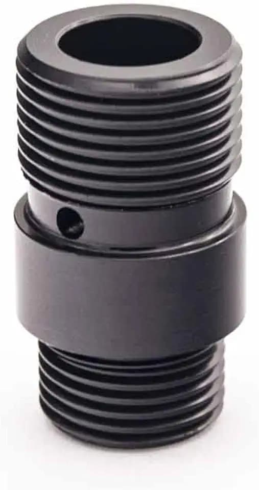 AOLS Aluminum 12 mm CCW to 14 mm CCW Silencer Adapter Long Type