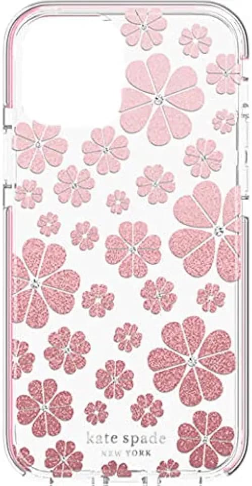 Kate Spade Hardshell Case for Apple iPhone 12 - Floral Glitter Ombre (iPhone 12 Pro Max)