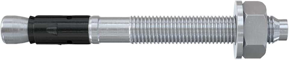fischer Bolzenanker FAZ II Plus 16/250 gvz, Schwerlastanker mit hoher Tragfähigkeit, Ankerbolzen für Befestigungen schwerer Lasten und Stahlkonstruktionen, Seismik- & ETA-Zulassung