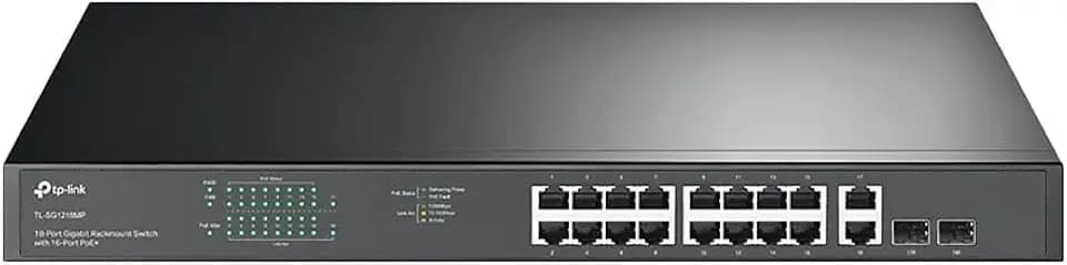 TP-Link TL-SG1218MP, 16 Port Gigabit PoE Switch