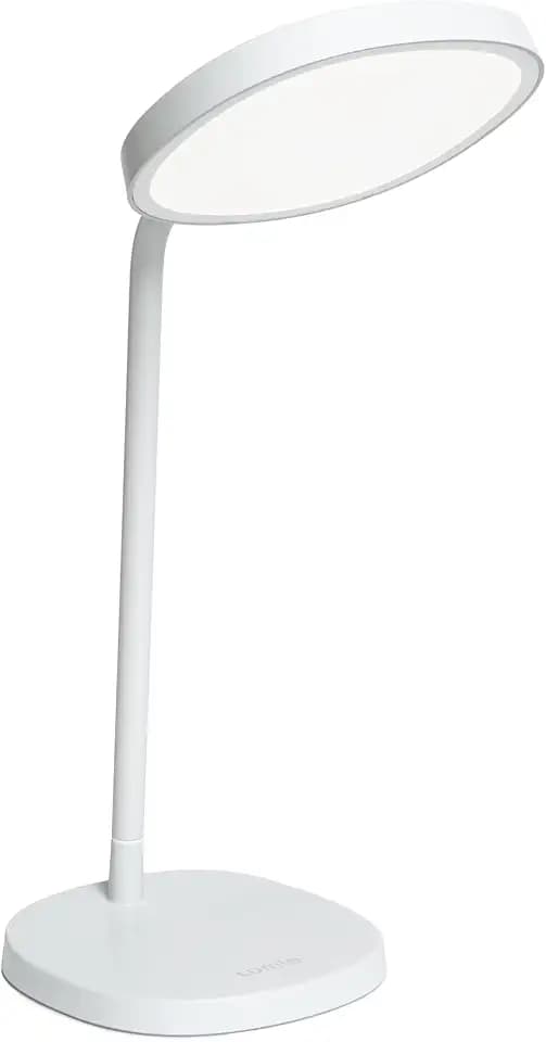 Lumie Task - 10,000 Lux Adjustable Bright Light Therapy Desk Lamp for Mood and Energy Boost and Winter Blues Relief, Crystal Clear Illumination and Maximum Visual Comfort - White Mist