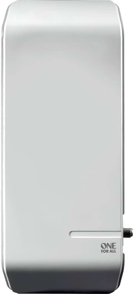 One For All SV 9450-5G Flache Antenne DVB-T/T2 Passiv für den Außenbereich, Weiß