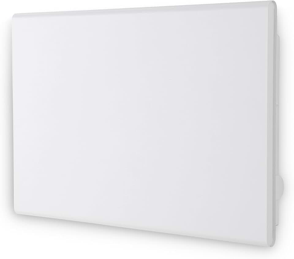 Adax Eco Basic Elektroheizkörper 1000 W, Wandkonvektor, Bluetooth, Weiß