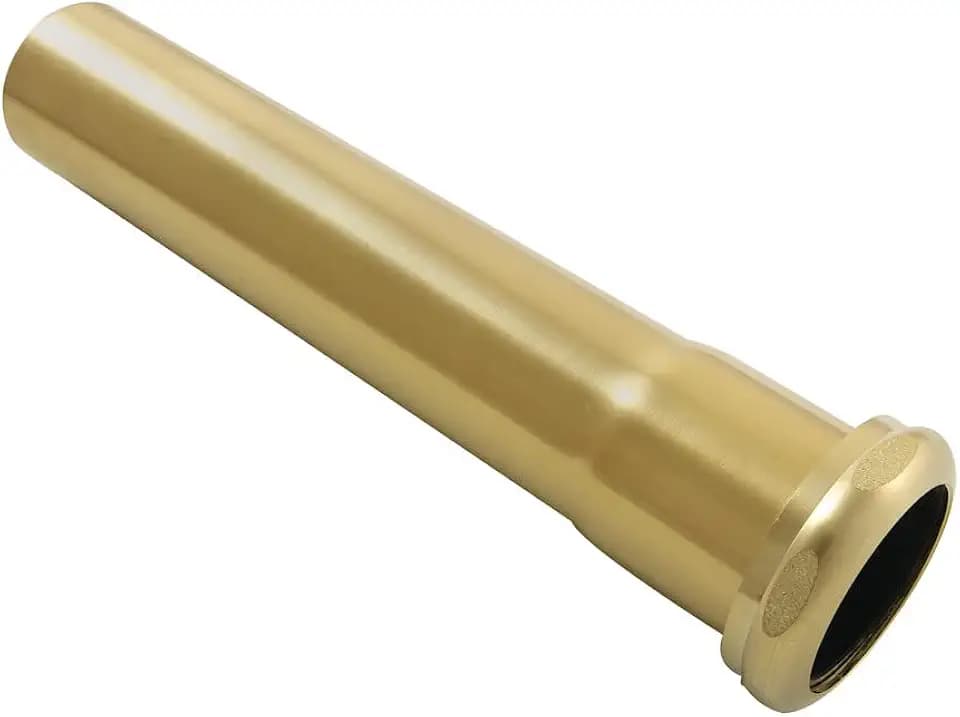 Kingston EVP2007 Slip Joint Tailpiece Extension Tube,Brushed Brass